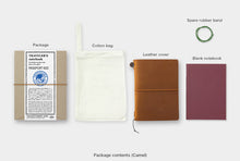 Load image into Gallery viewer, TRAVELER’S notebook/ PASSPORT size/ CAMEL