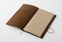 Load image into Gallery viewer, Traveler's notebook/ Regular size/ BROWN