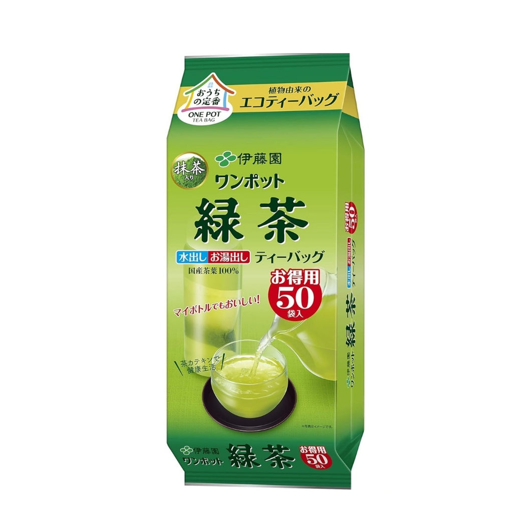 Zielona herbata  ryokucha z matcha 50 teabags