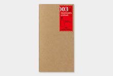 Załaduj obraz do przeglądarki galerii, TRAVELER’S notebook REGULAR size 001-003 refill
