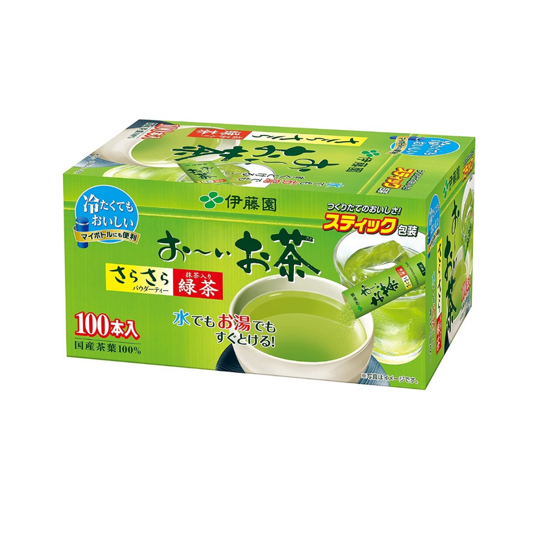 ITOEN Oi Ocha sticks- granulowana zielona herbata z matchą 100 sztuk