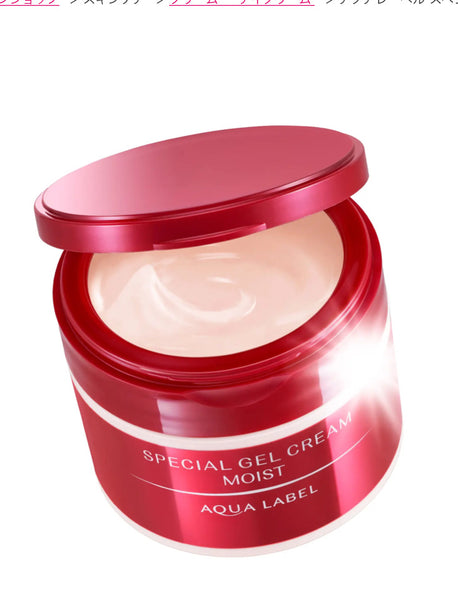 AQUALABEL Special gel Cream moist 8個セット Shiseido Aqualabel Special Gel Cream Moist 90g – Japanese Taste